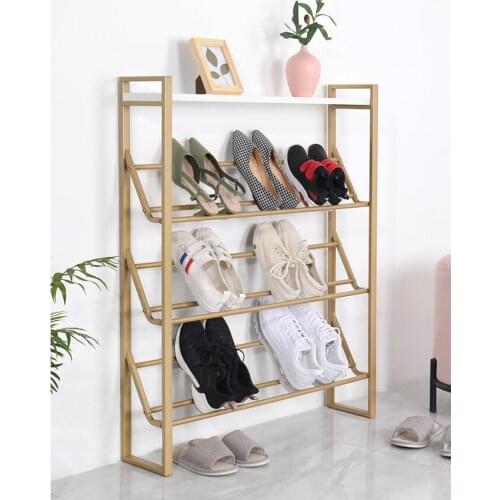 XJ002 Multi-layer Shoe Rack Simple Household Economic Racks Home Indoor Shoe Cabinet Dormitory Door Storage Rack Four/five-layer