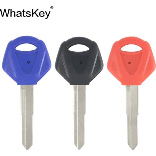 WhatsKey Motorcycle Uncut Blade Blank Key For YAMAHA YZF XJR1300 FJR1300 MT09 MT07 XJ6 TMax FZ6 FZ8 R3 R1 R6