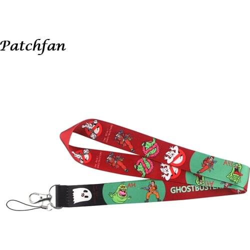 A4286 Patchfan Cartoon Lanyard for Key Phones USB Flash Drives Keys Keychains ID Name Tag Badge Holders Rope