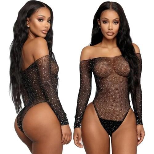 Bikini Sexy Underwear Dot Drill Star Net Uniform Temptation European Clothing Dress Babydoll Lingerie Porno Lingerie for Women