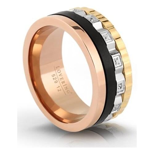 Lvr529 Steel Wedding Ring