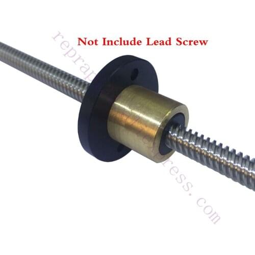 2sets Delrin POM TR8 anti-backlash nut T8 Anti Backlash Elimination Gap Nut F/ DLP/SLA 3D printer Lead: 1mm 2mm 4mm 8mm