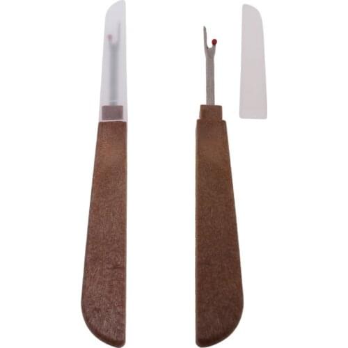 2Pcs Plastic Handle Craft Thread Cutter Seam Ripper Stitch Unpicker Needle Arts Sewing Tools