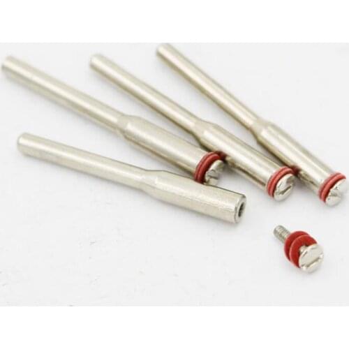 Drill Attachment 6pcs Dremel Shank Accessory For Dremel Rotary Tool 1/8 Shank Mandrel For Disc Cut Polish 3mm Shank