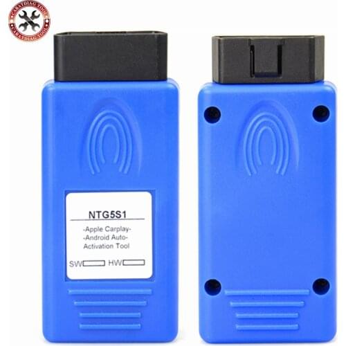 Free shipping NTG5S1 CarPlay For IOS/Android OBD2 Auto Activation Tool NTG5 S1 CarPlay Original Protocol Communication