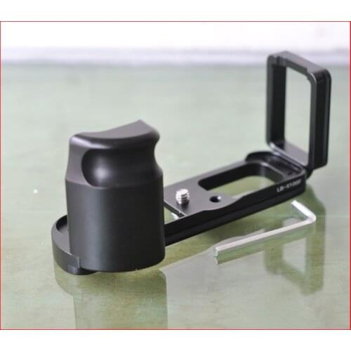 Quick Release L Plate/Bracket Holder hand Grip Base for Fujifilm Fuji X100f x-100f x100-f Camera ballhead