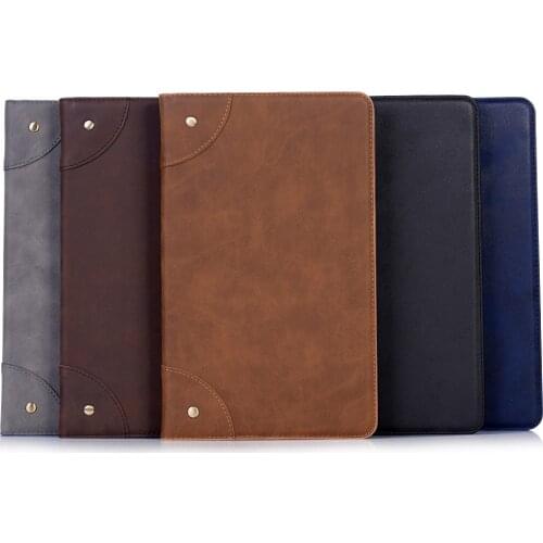 For funda tablet samsung galaxy tab a 10 1 2019 case SM-T510 SM-T515 Vintage Book Cover for samsung galaxy tab a 2019 case Funda