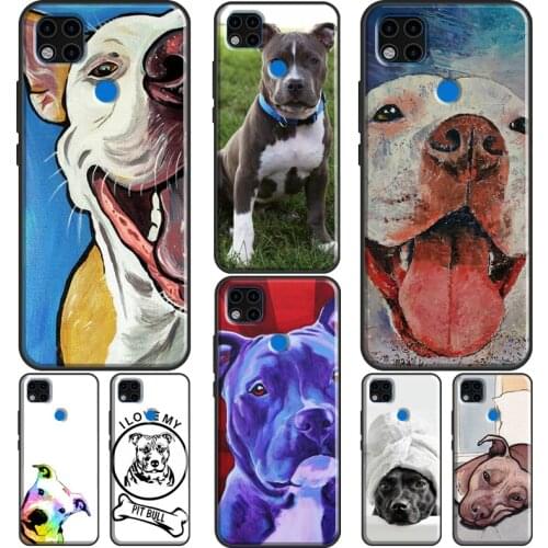 Pit bull Terrier For Xiaomi Redmi 9 9A 9C K30 Ultra Case For Redmi Note 9 Pro Note 8 Pro 7 8T 9S Coque