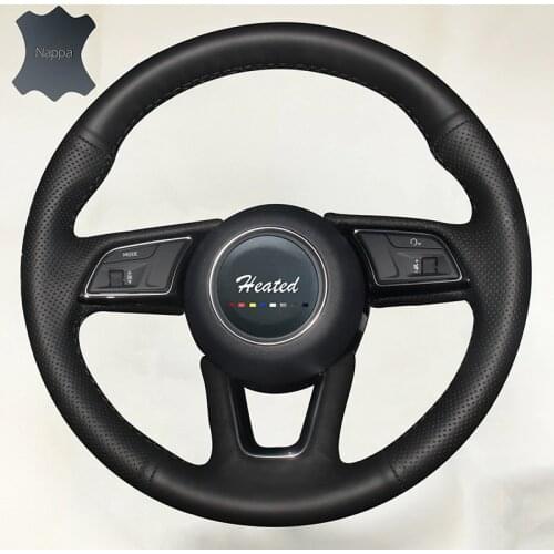 Car Steering Wheel Cover for Audi A4L car styling Braiding cover for the steering wheel