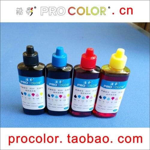 PROCOLOR T6641-T6644 CISS Photo Ink Tank System Inks dye ink refill kit For Epson L312 L313 L360 L362 L363 L365 L366 printers