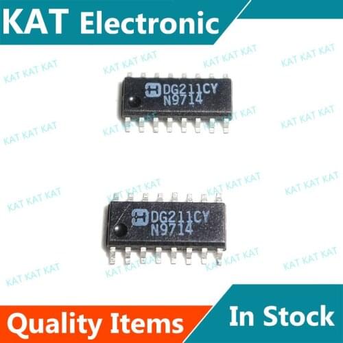 DG211CY DG211 DG212CY DG212 SOP16 SPST 4-Channel Analog Switches