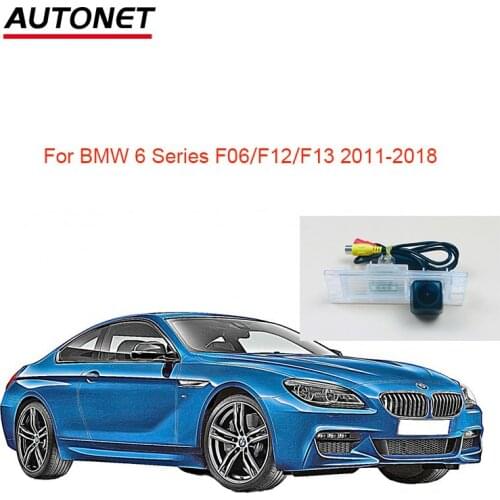 Autonet 1280*720P Rear view camera For BMW 6 Series F06 F12 F13 2011-2018 CCD license plate camera/CVBS car camera/fisheye cam
