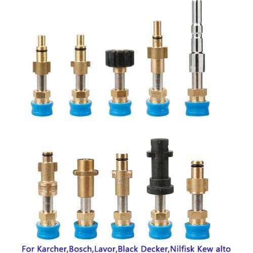 Converter Connector For Karcher,Bosch,Lavor,Black Decker,Nilfisk Kew alto Fitting to 1/4 Quick Release Socket