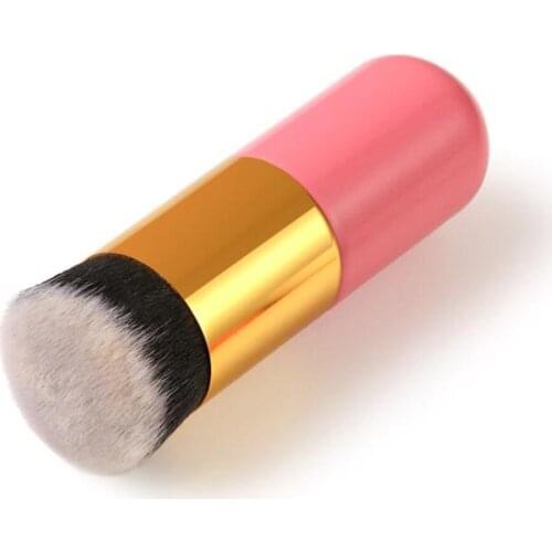 Hot 500pcs/lot Professional Makeup Brushes Tool Foundation Brush Flat Brush Cream Professional Cosmetic tool Make-up Brush