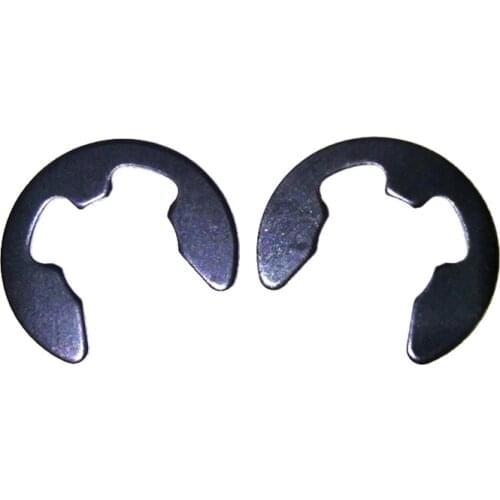 LUCHANG 200pcs M2 M2.5 M3 M3.5 M4 M5 M6 Sack Retainer E E-Clip Split Washer Circlip Buckle Carbon steel Snap Retaining Washers