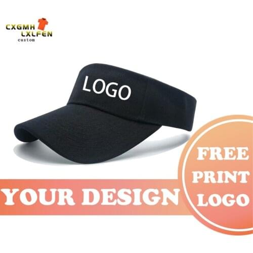 Multi-color pure cotton top hat, casual sports, men and women can wear the top hat with custom LOGO printing brand text