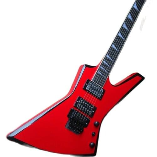 Can be customized irregular shape double swing double closed pickup electric guitar color optional