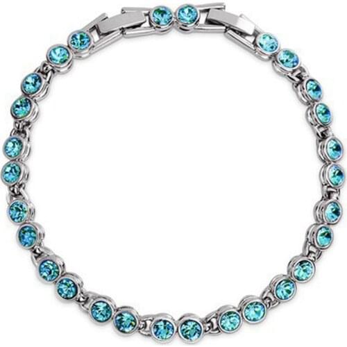 Austrian Crystal jewelry mens bracelets 2017 silver plated paracord survival bracelet for gift