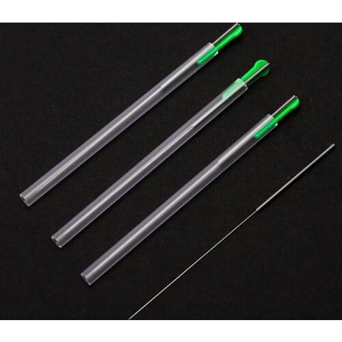 5 boxes 100 pcs Sterile acupuncture needle one needle one tube disposable needles 0.18/20/25/30/35mm
