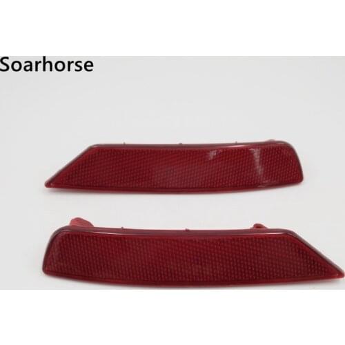 Soarhorse For Citroen C4L 2013 2014 2015 A Pair Rear Bumper Reflector Warning Lights