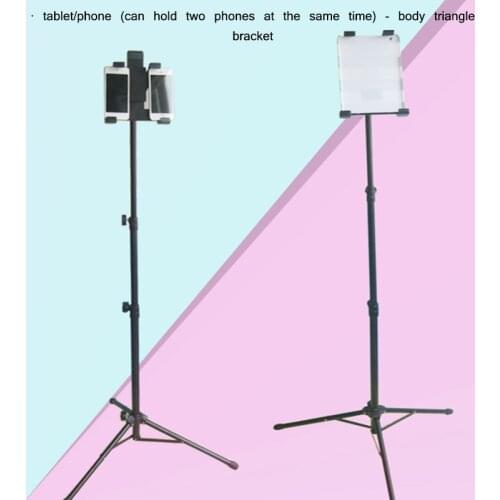 Portable Tripod Floor Stand Flexible Tablet Holder Bracket Music Rack Mount Support Foldable for Tablets for ipad Phone Holder