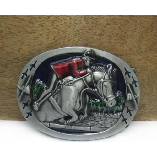 BuckleClub wholesale zinc alloy retro horse driver belt buckle FP-03580 western cowboy belt buckle jeans gift belt buckle