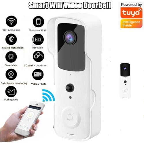V30 Smart Video Intercom WIFI Video Door Phone Door Bell WIFI Doorbell Camera FHD 1080P Waterproof Security Camera