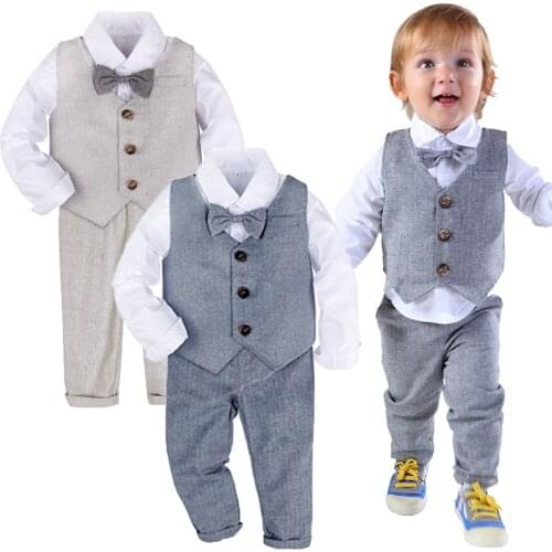 A&J DESIGN Boys' Wedding Suits