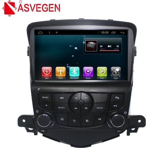 Asvegen 8 inch Android 7.1 Quad Core Car Radio Multimedia GPS Navigation Auto Audio DVD Player For Chevrolet Cruze 2008-2011