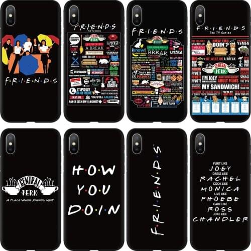 Central Perk Coffee friend tv show how you doin Case for iphone 6 6s 7 8 Plus SE 2 Cover FOR iphone 11 12 Pro XR XS Max X Case