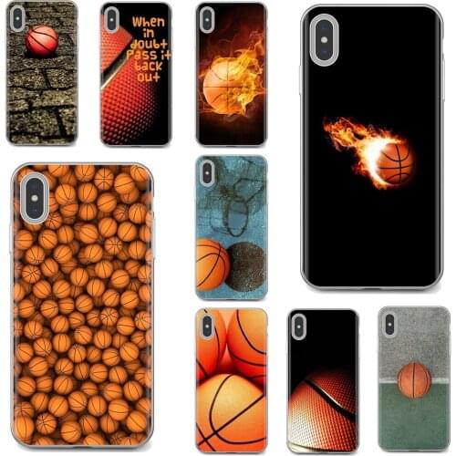 For Sony Xperia XA1 XA2 ULTRA 10 X L2 For Oppo realme c3 6 6S 6i 7 7i Pro c11 basketball ball Fire water Print Soft Shell Covers