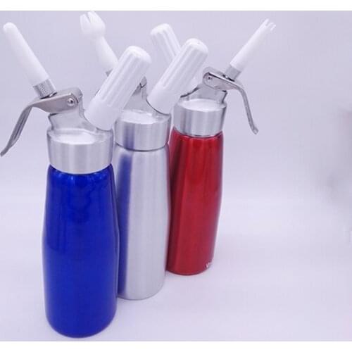 Eco-Friendly Feature 500ML Cream Whipper Dispenser Aluminum Whipped N2O Cream Dispenser