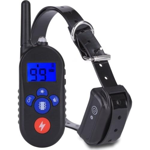 Pet Strict Training Electric Shocker Against Dogs Bark Control Collar for Dogs Small Large Breeds Accessories