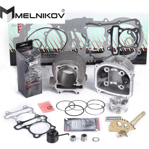 GY6 125cc 150cc upgrade to GY6 180cc add power at least 30% Racing Springs 58.5mm Big bore Cylinder Head Kit Gasket Q