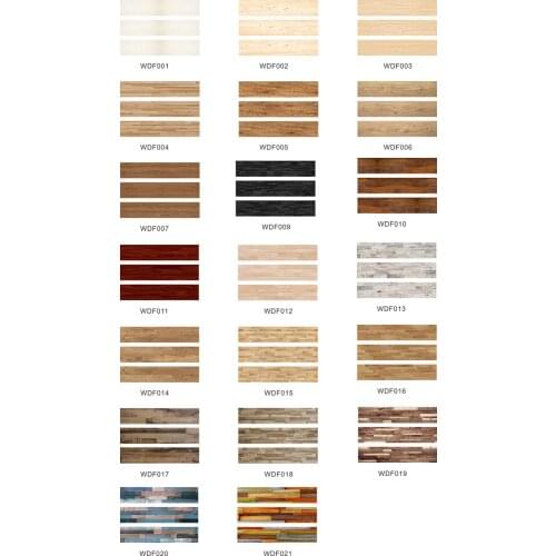 Simulation Wood Grain Floor Stickers Waterproof Anti Slip Self Adhesive PVC Wall Stickers Room Decoration