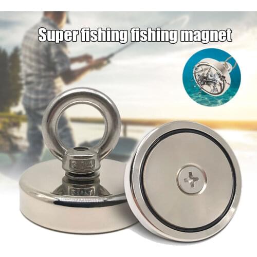 Magnetic Hook Strong Absorption Magnets for Fishing Lifting Hanging Retrieving QW