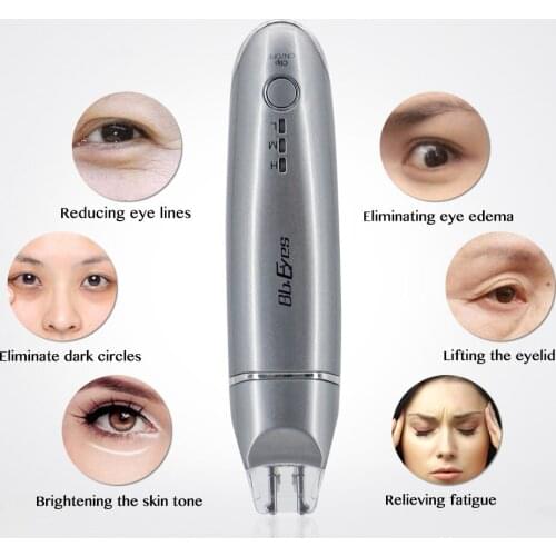 Mini BB Eyes Beauty machine Massager Remove Wrinkles Dark Circles Swelling Relaxation EMS Firming Equipment Level 3 intensity