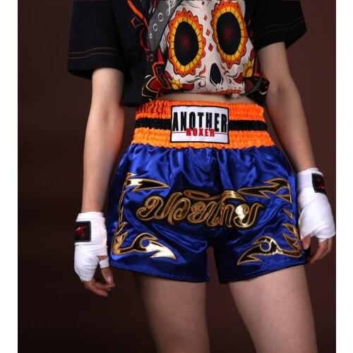 Men Women Child Sports Boxing Shorts Fitness Breathable Pants Cheap Mma Muaythai Jujitsu Grappling Shorts Crossfit Clothes