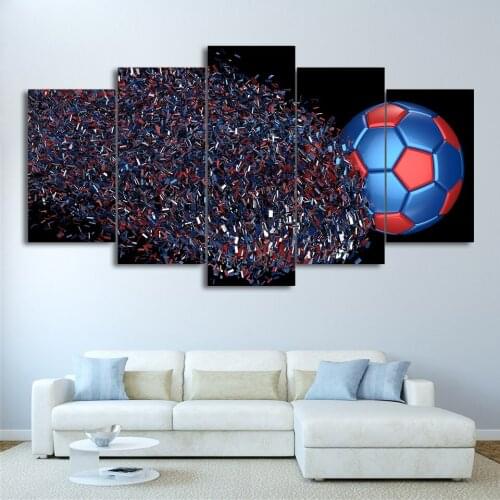 Diy 5pcs soccer For Living Room 5d diamond painting crystal diamond embroidery spuare&round crystal painting cross stitchsets