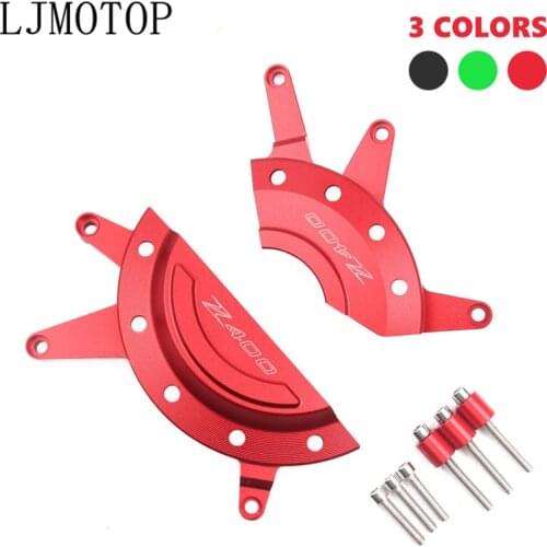 Newest Motorcycle CNC Aluminum Engine Cover Protection Guard Decoration for Kawasaki Z400 2018-2020 Z 400 2019 2020 Accessories