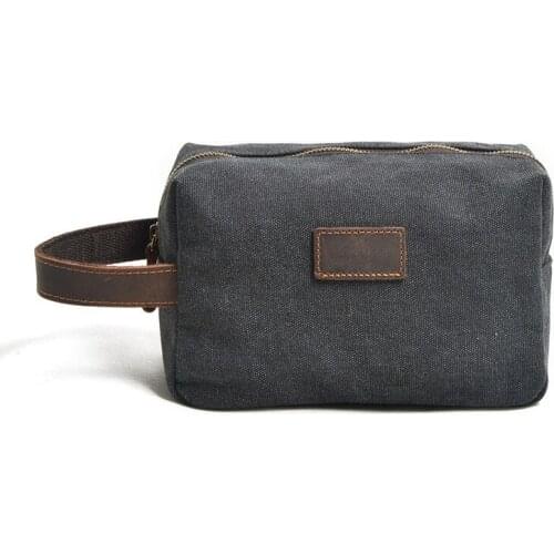 New Mens Handbag Clutch Bag Washing Bag Retro Clutch Bag Top Leather Wrist Bag bolsa feminina NB221