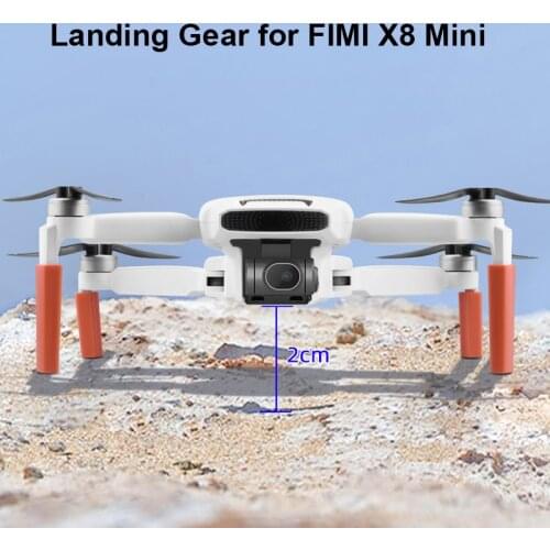 New Landing Gear for FIMI X8 Mini Quick Release Landing Gear Height Extended Leg Protector for FIMI X8 Mini Drone Accessories