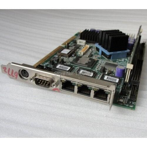 PCA-6772F PCA-6772 industrial motherboard with 3*LAN, COM, keyboard port tested working