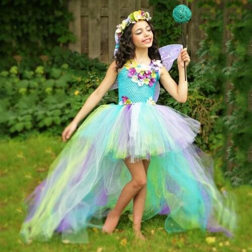 Flower Girl Tutu Dresses платье для девочки dress girl wedding vestido dama de honra menina robe demoiselle d'honneur fille 1938