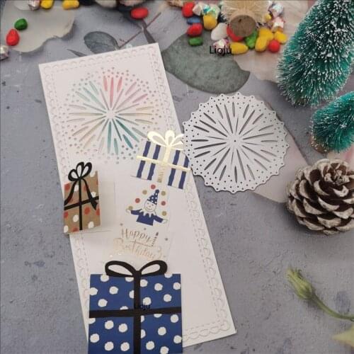 Christmas New 2020 Fireworks dies Scrapbooking DIY Scrapbooking photo album Decorative Embossing DIY Paper Card