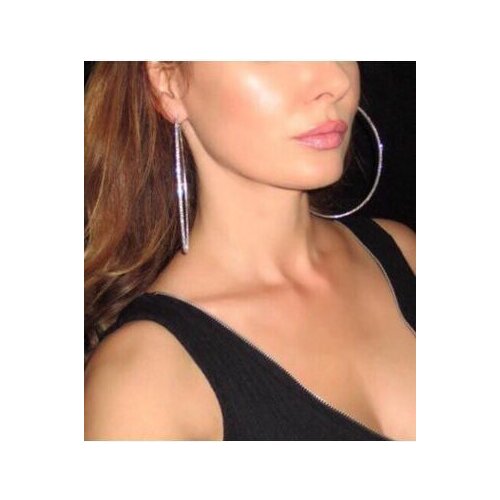 Hoop Earrings Big 10cm Ear Hoop Earring Women 2021 Gold Large Round Circle Large Hoops Brinco Argola Grande Ringetjes Oorbellen