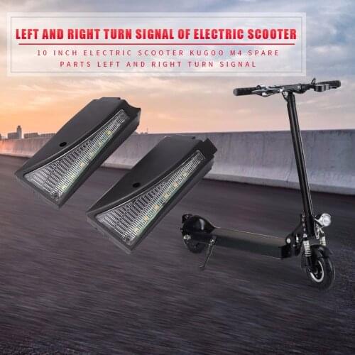 10 inch Scooter Turn Signal Light Warning Taillight Electric Biking Portable Dustproof Cycling Parts for Kugoo M4