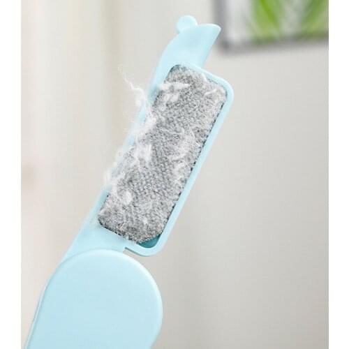 Folding Reusable Pet Hair Stick Hair Remover Cleaning Brush Static Fur Removing Roller Lint Brush Dog Cat Animals Hair Brush