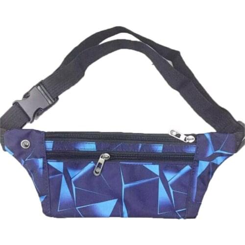 Outdoor Sport Bum Bag Fanny Pack Travel Hiking Waist Bag Money Belt Zip Pouch Wallet /BY