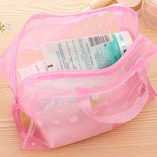 Swimming Bags Sports Travel Bathing Storage Bag Women Transparent Cosmetic Case